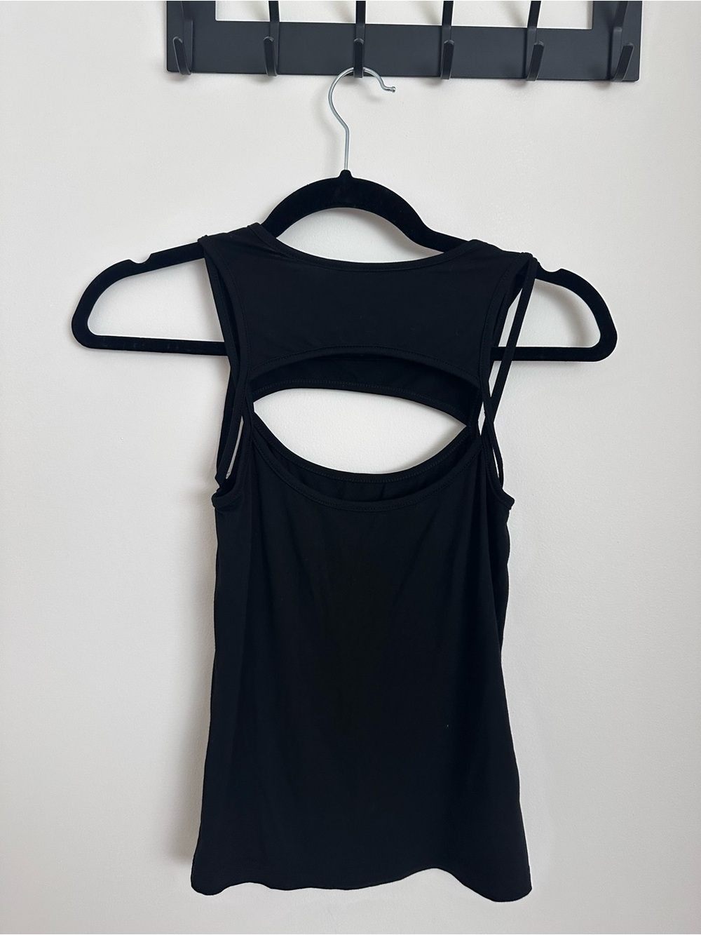 Women's Black Strappy Back Camisole